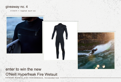 April Giveaway - The O'Neill Hyperfreak Fire Wetsuit