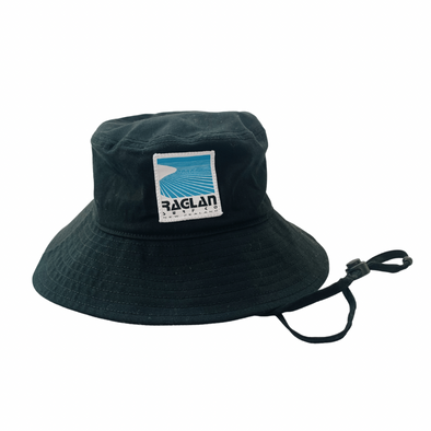 Raglan Surf Co Block Wide Brim Bucket Hat