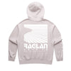 Raglan Surf Co Womens Block Relaxed Pullover Hood