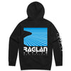 Raglan Surf Co Block Zip Hood