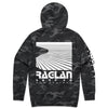 Raglan Surf Co Block Camo Pullover Hood