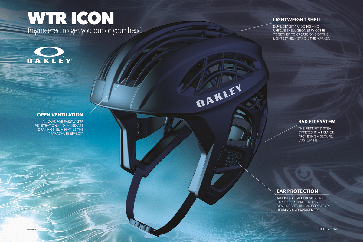 Introducing the Oakley WTR Icon: A Game-Changer for Surfing Safety and –  Raglan Surf Co.