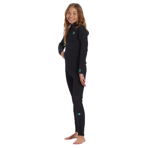 Billabong Girls Foil 3/2 Flatlock Back Zip