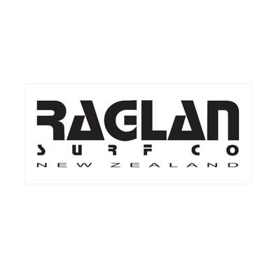 Raglan Surf Co Block Text Sticker