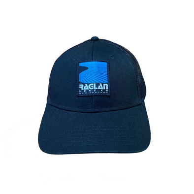 Raglan Surf Co Block Trucker Cap