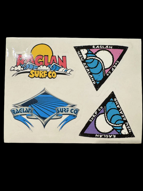 Raglan Surf Co Board Art Sticker (4 Sheet)
