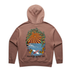 Raglan Surf Co x Lucy Collab Womens Pullover Hood