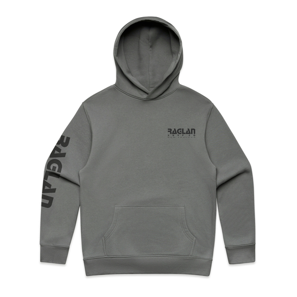 Raglan Surf Co Mens Block Relaxed Pullover Hood