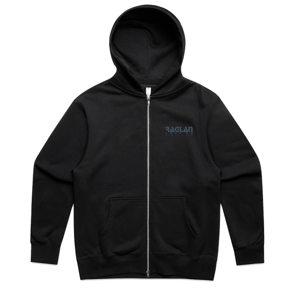 Raglan Surf Co Block Mono Heavy Zip Hood