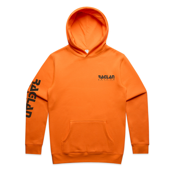 Raglan Surf Co Block Fluro Pullover Hood