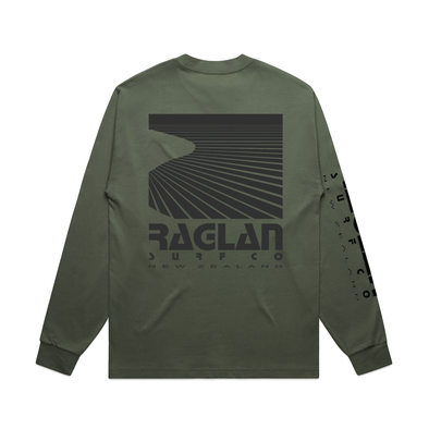 Raglan Surf Co Block Heavy Long Sleeve