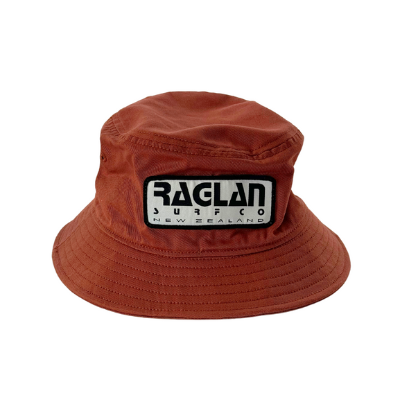 Raglan Surf Co Block Text Bucket Hat