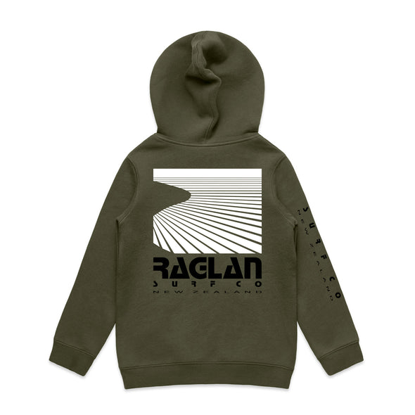 Raglan Surf Co Kids Block Two-Tone Pullover Hood