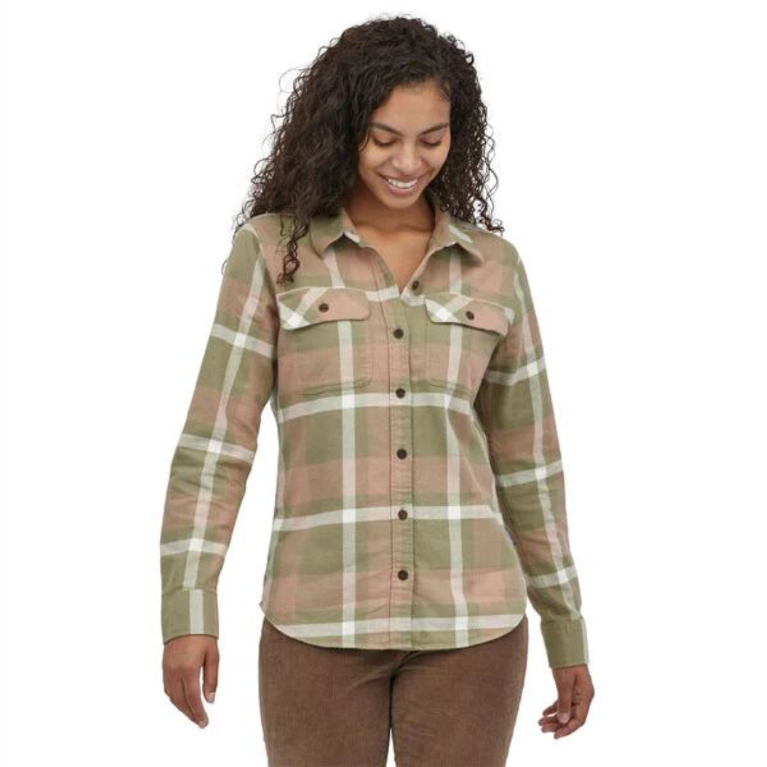 Patagonia long sleeve fjord flannel shirt sales