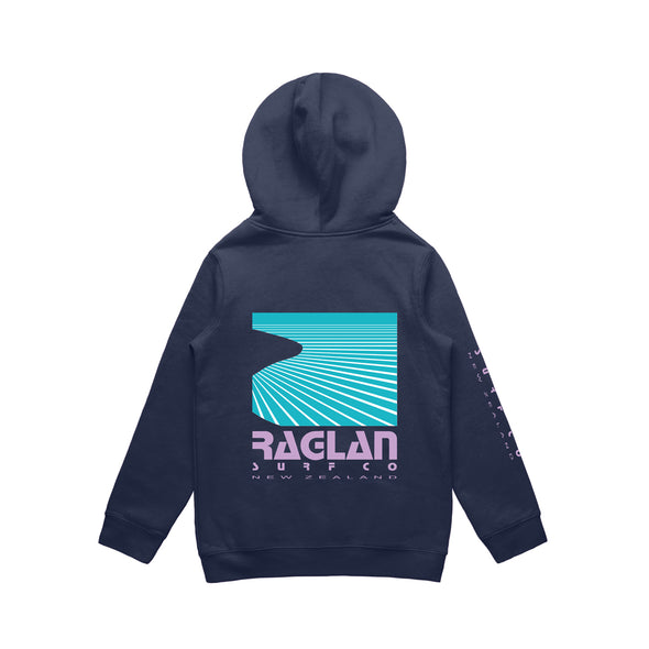 Raglan Surf Co Kids Block OG Pullover Hood