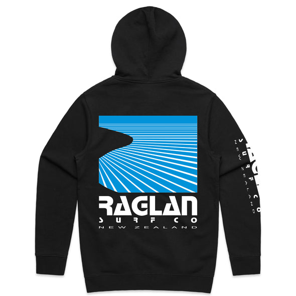 Raglan Surf Co Block Pullover Hood