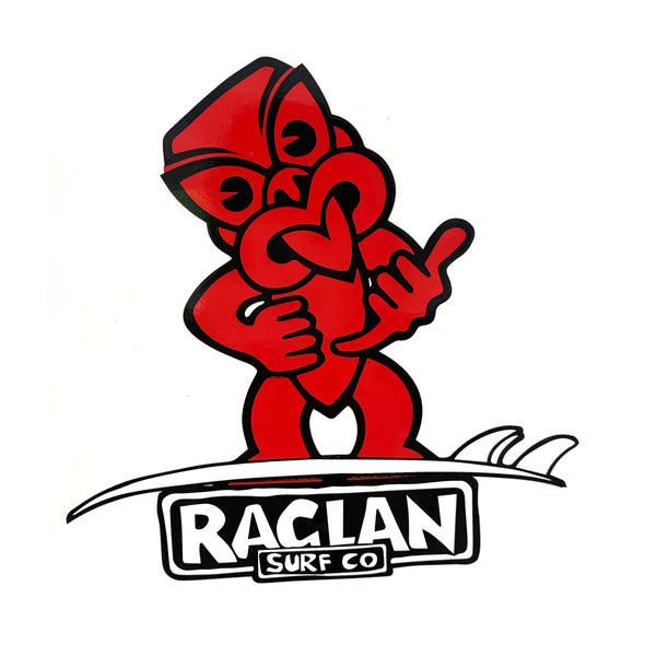Raglan Surf Co Tiki Sticker